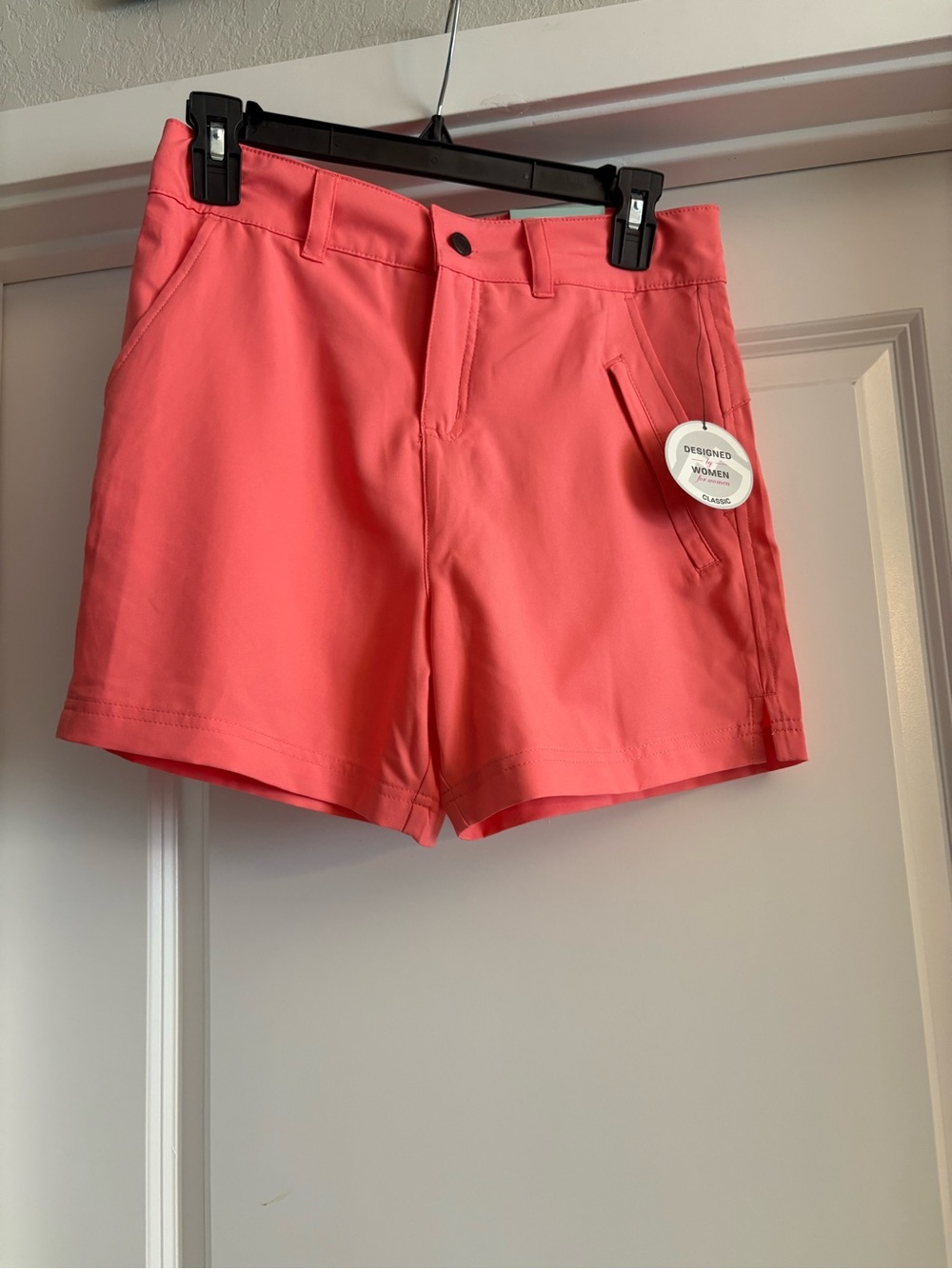 Magellan Outdoors Coral Pink Women's Stretch Shorts